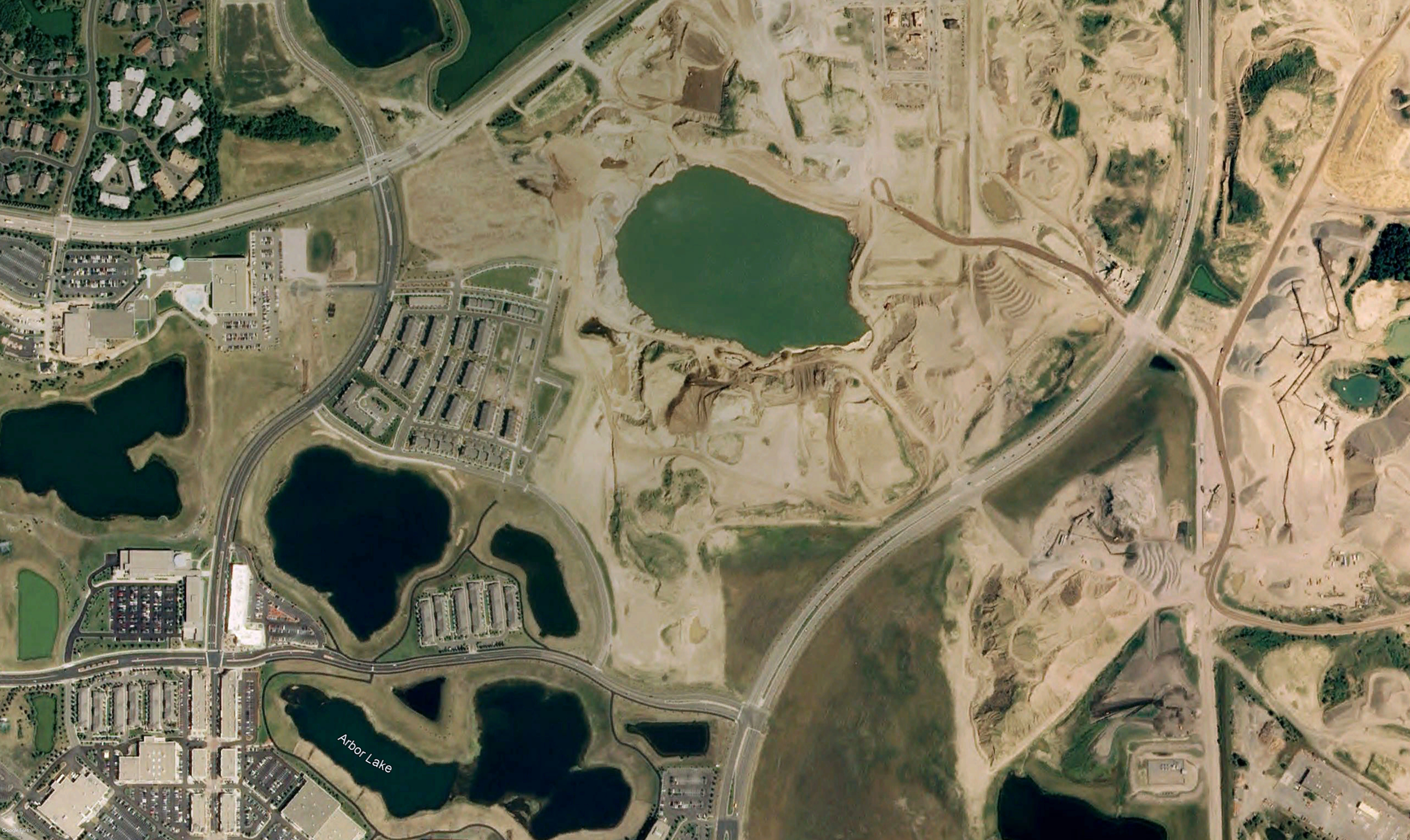 maple-grove-town-center-mining-aerial-view