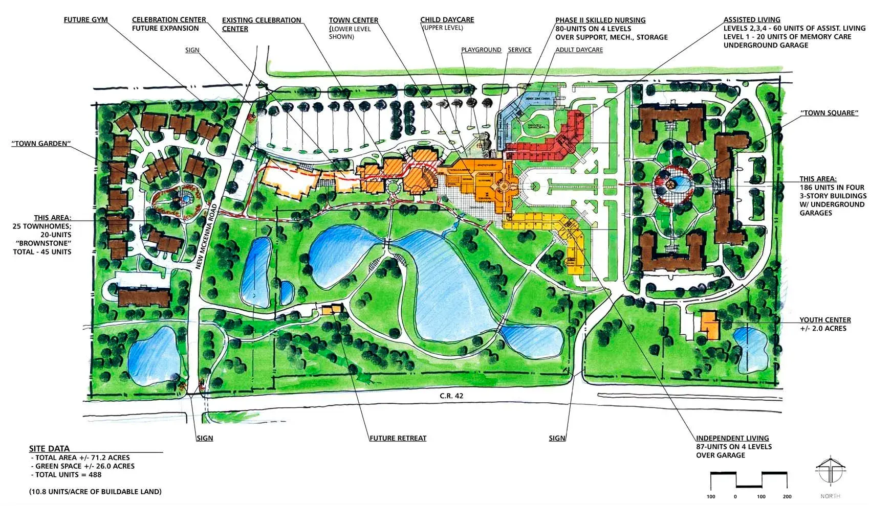 senior-living-community-master-site-plan